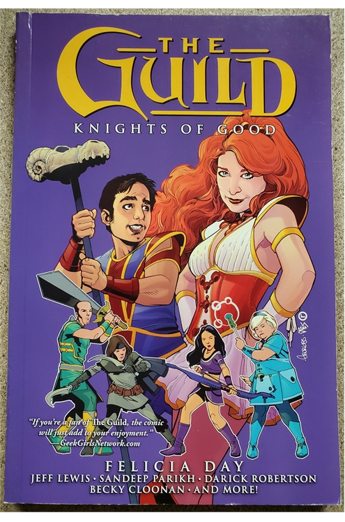 The Guild Volume 2 Knights of Good Graphic Novel (2012) Used - Like New