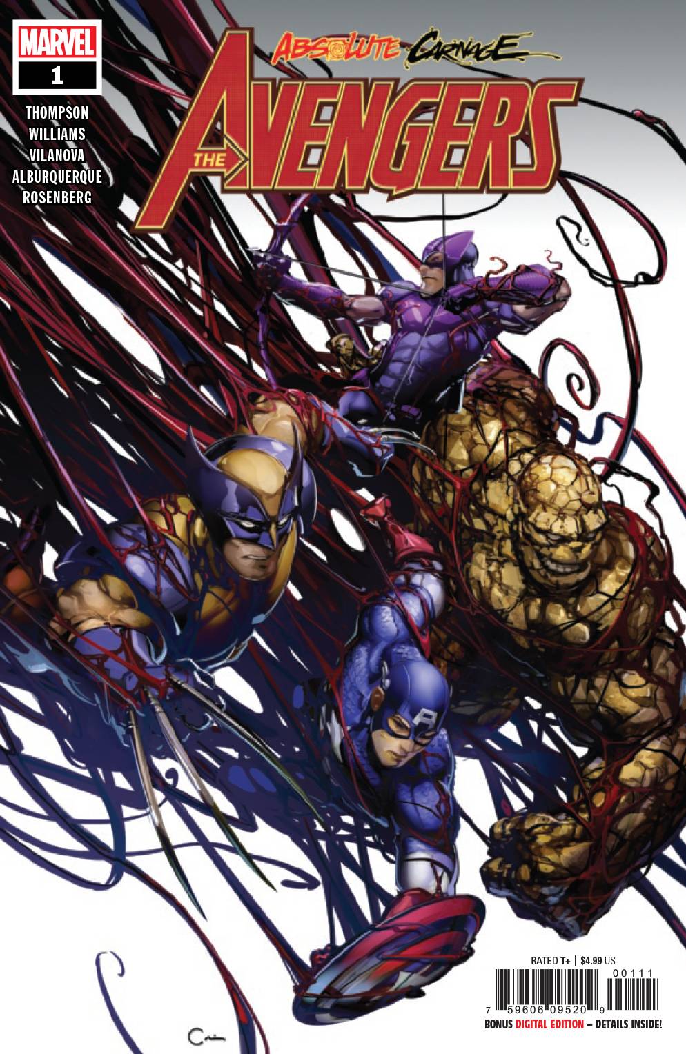 Absolute Carnage Avengers #1