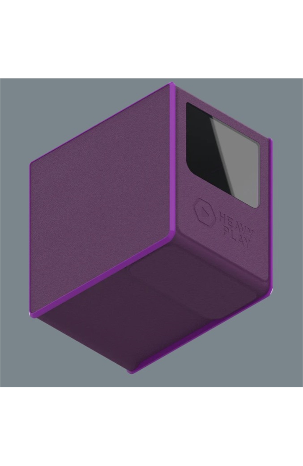 Heavy Play: Rfg Deckbox Max 133 Double-Sleeved - Noble Purple