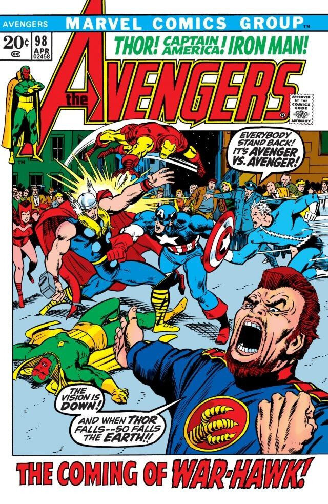 The Avengers Volume 1 #98