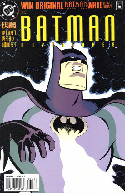 The Batman Adventures #34 [Direct Sales]-Very Fine
