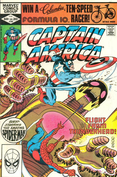 Captain America #266 [Direct]-Fine (5.5 – 7)