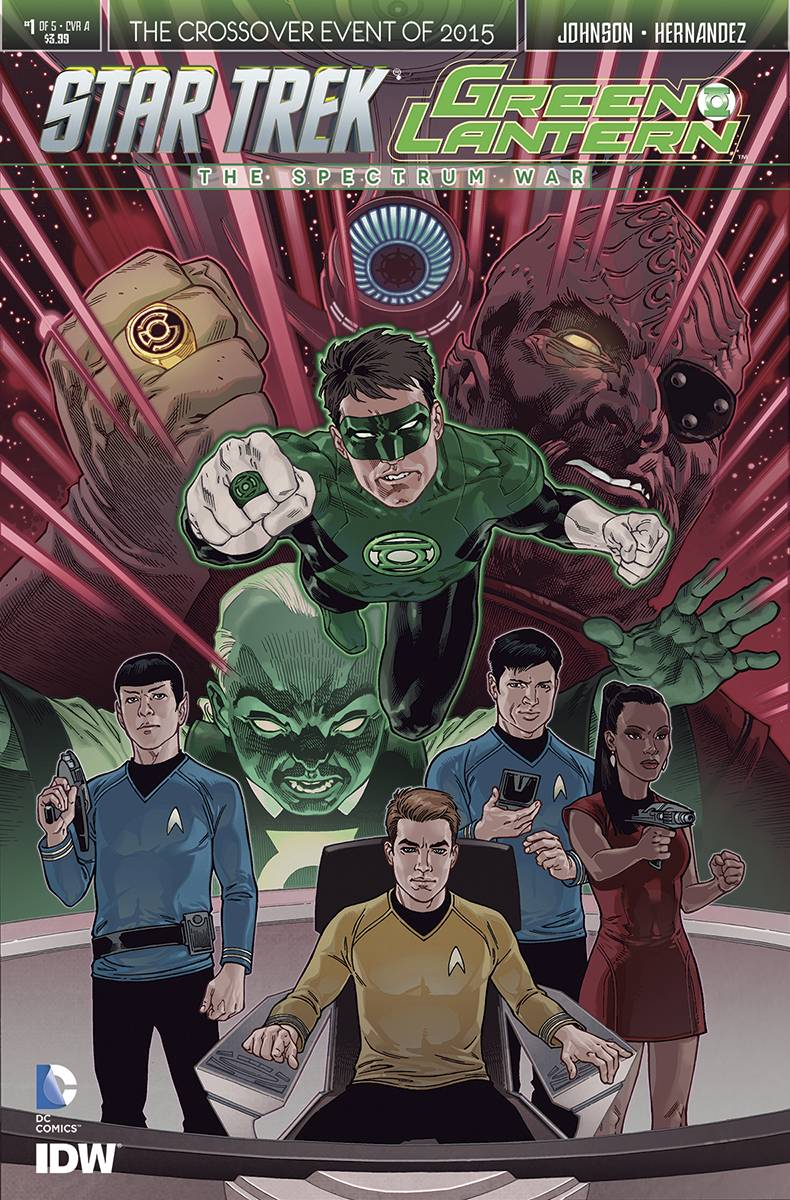 Star Trek Green Lantern #1 (2015) Cover A
