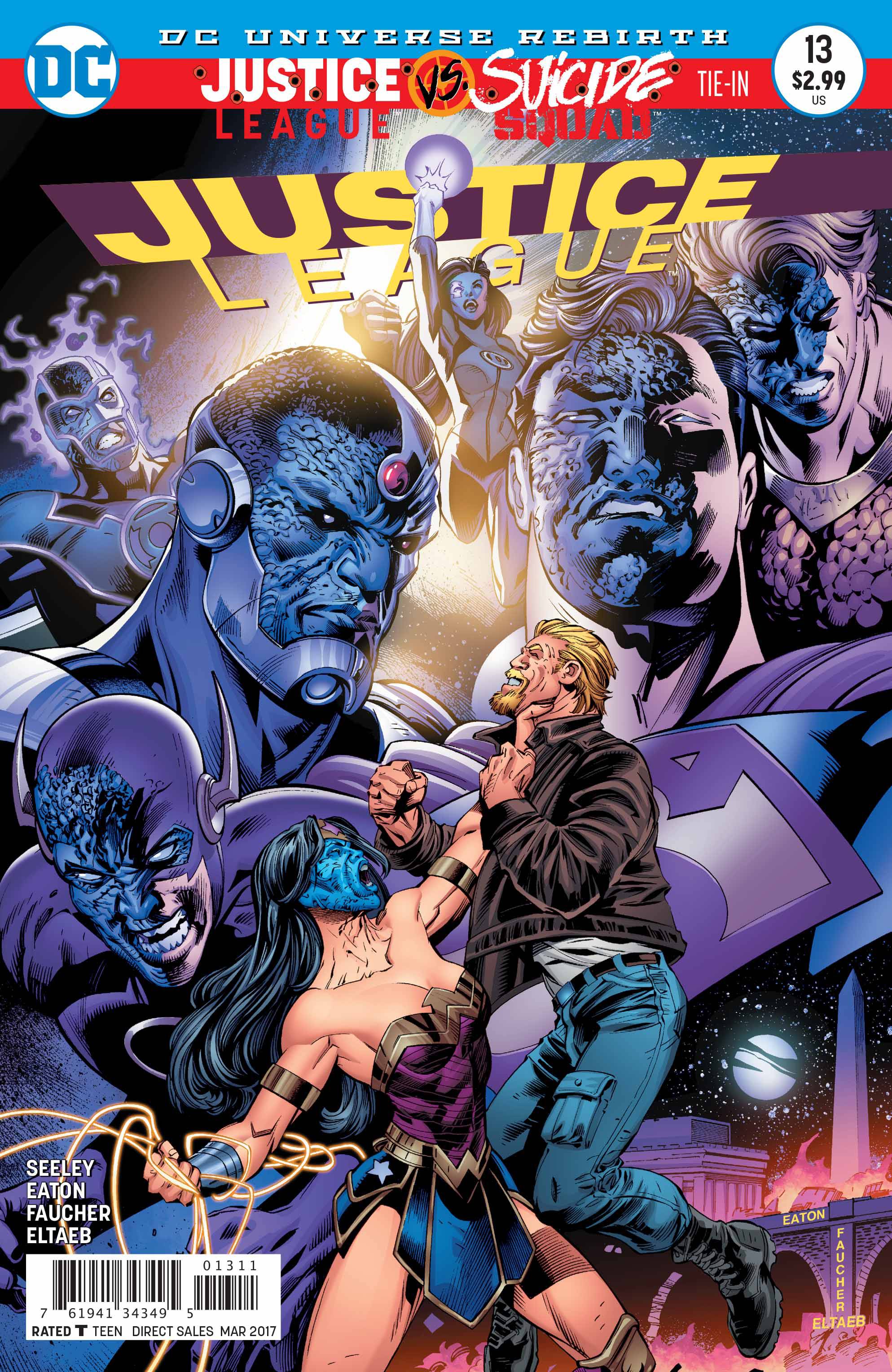 Justice League #13 (Justice League Vs Suicide Squad) (2016)