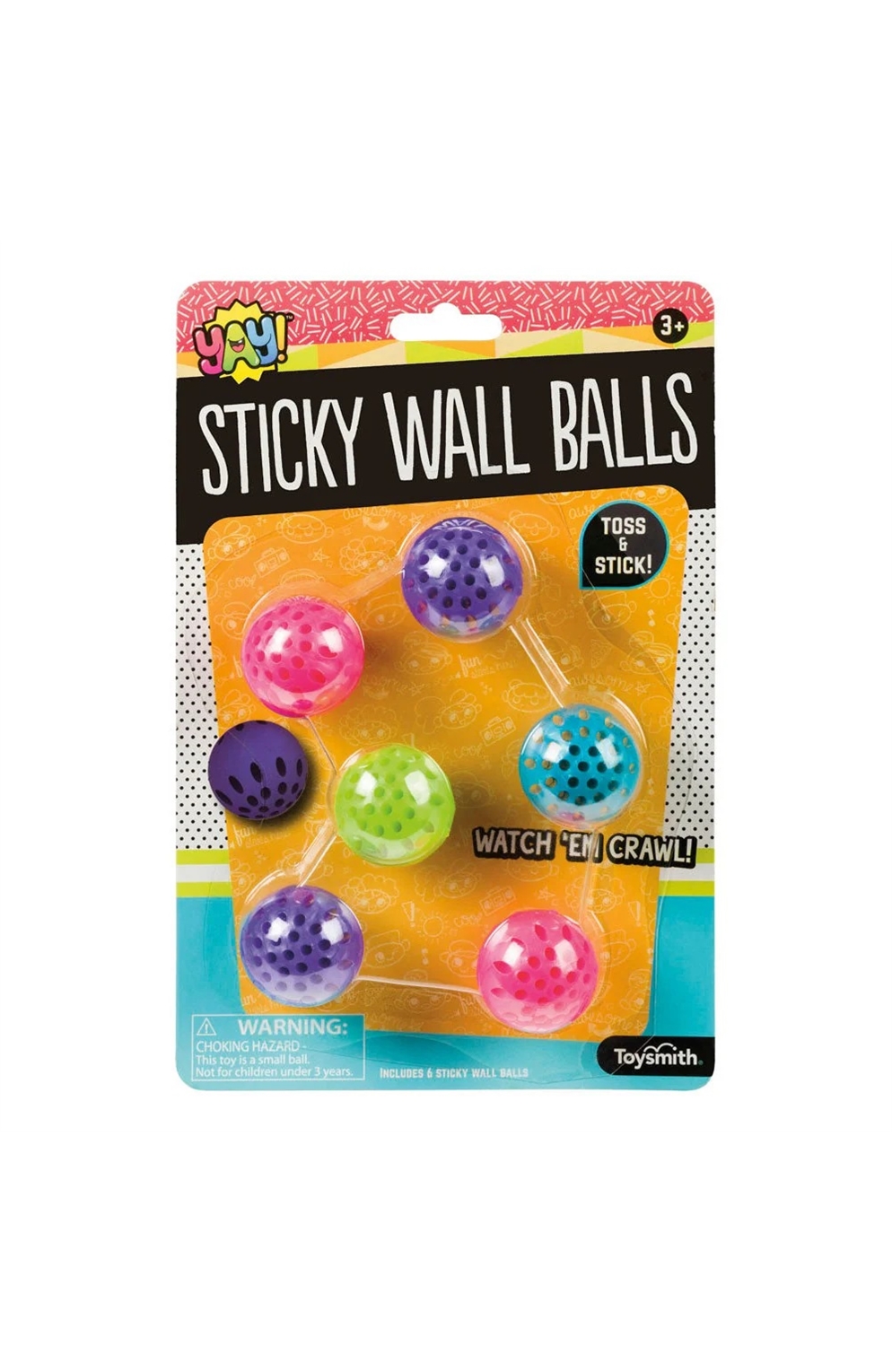 Yay! Sticky Wall Balls