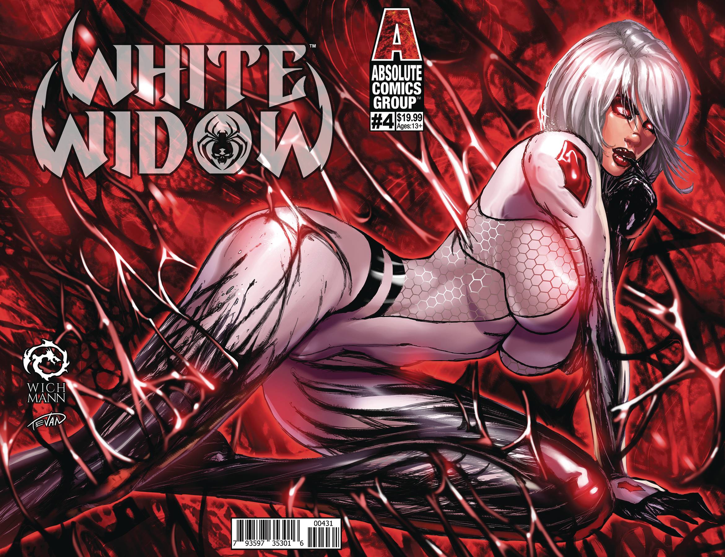 White Widow #4 Cover C Wichmann Lenticular