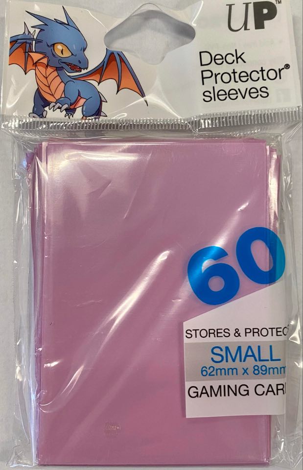 Ultra PRO Deck Protector Sleeves - Small Pink (60ct)