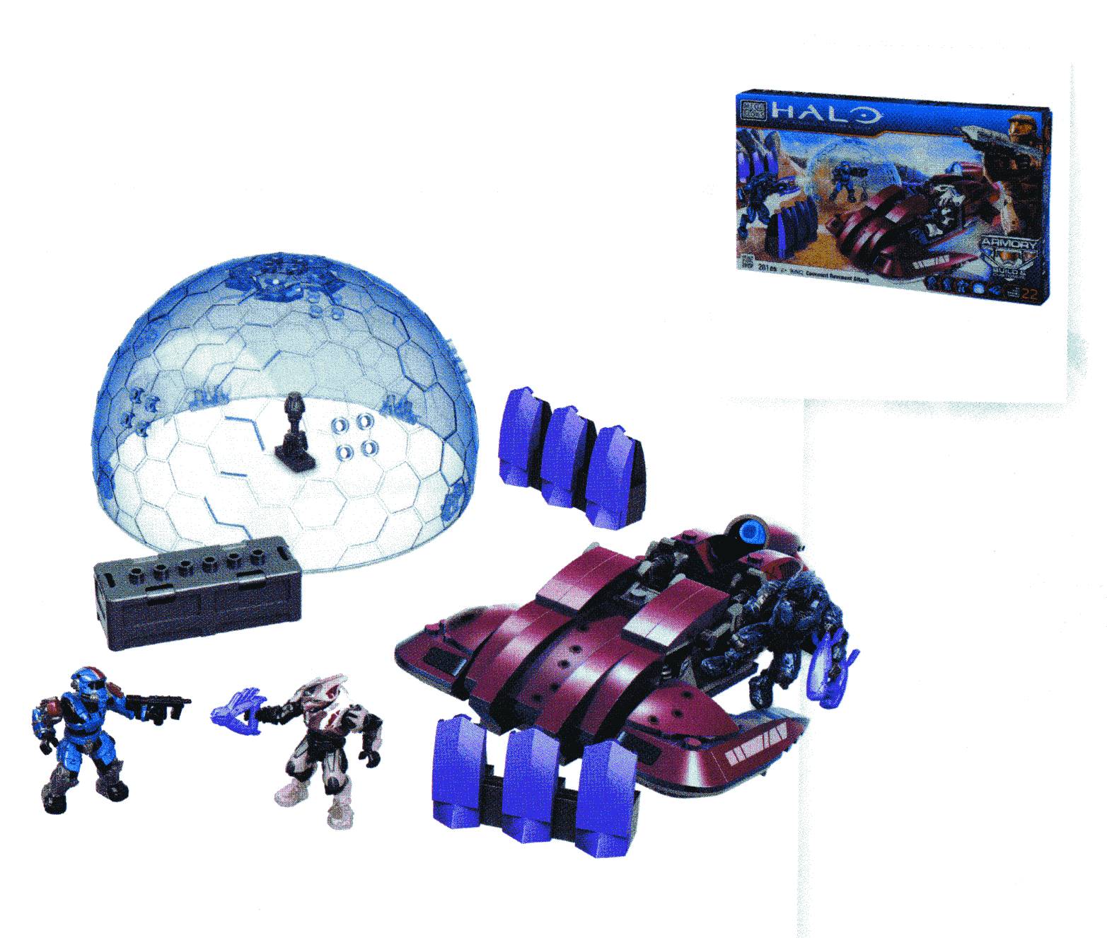 Mega Bloks Halo Covenant Revenant Attack Set