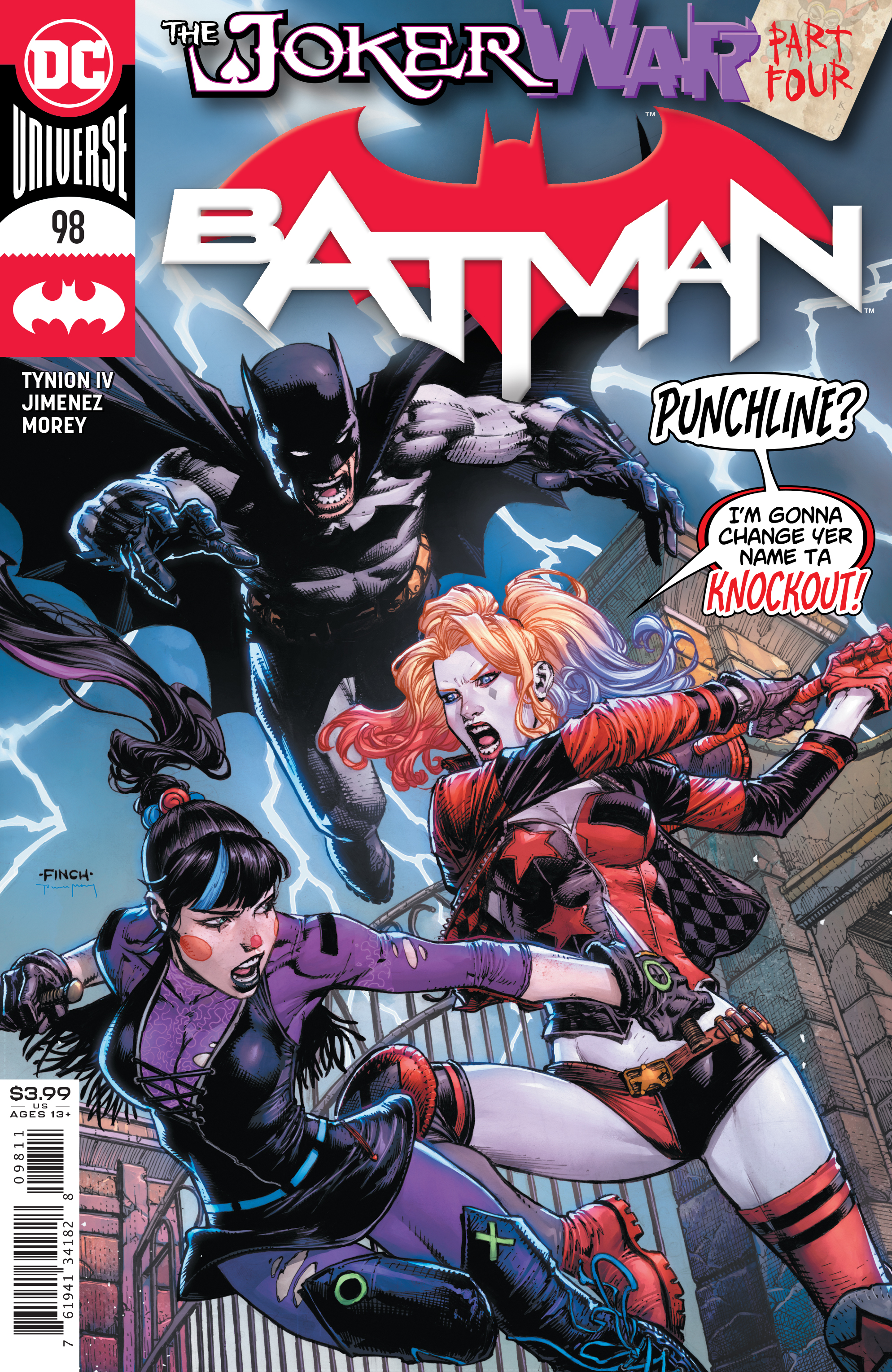 Batman #98 Cover A David Finch (Joker War) (2016)