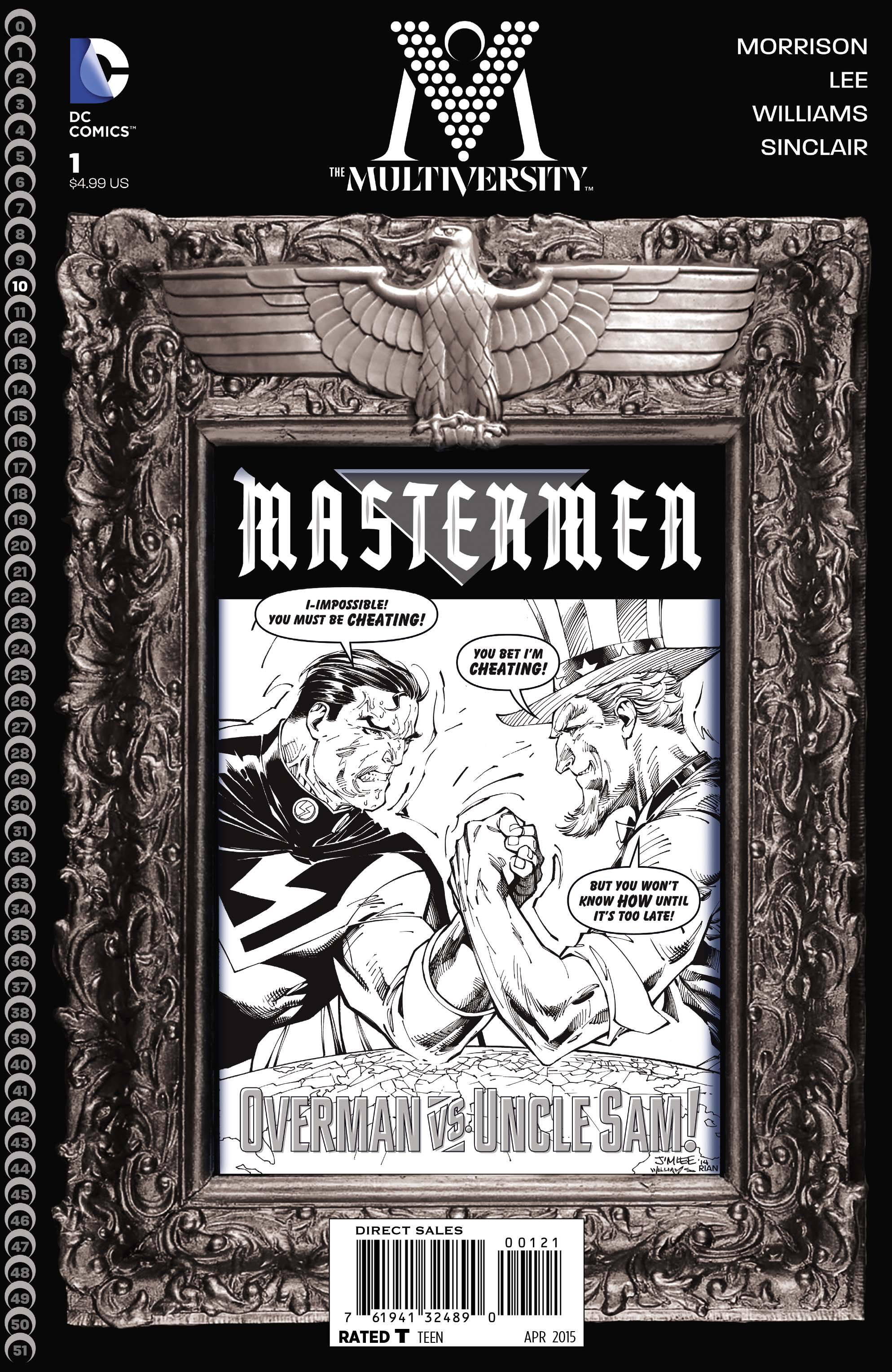 Multiversity Mastermen #1.70 Black & White Variant Edition