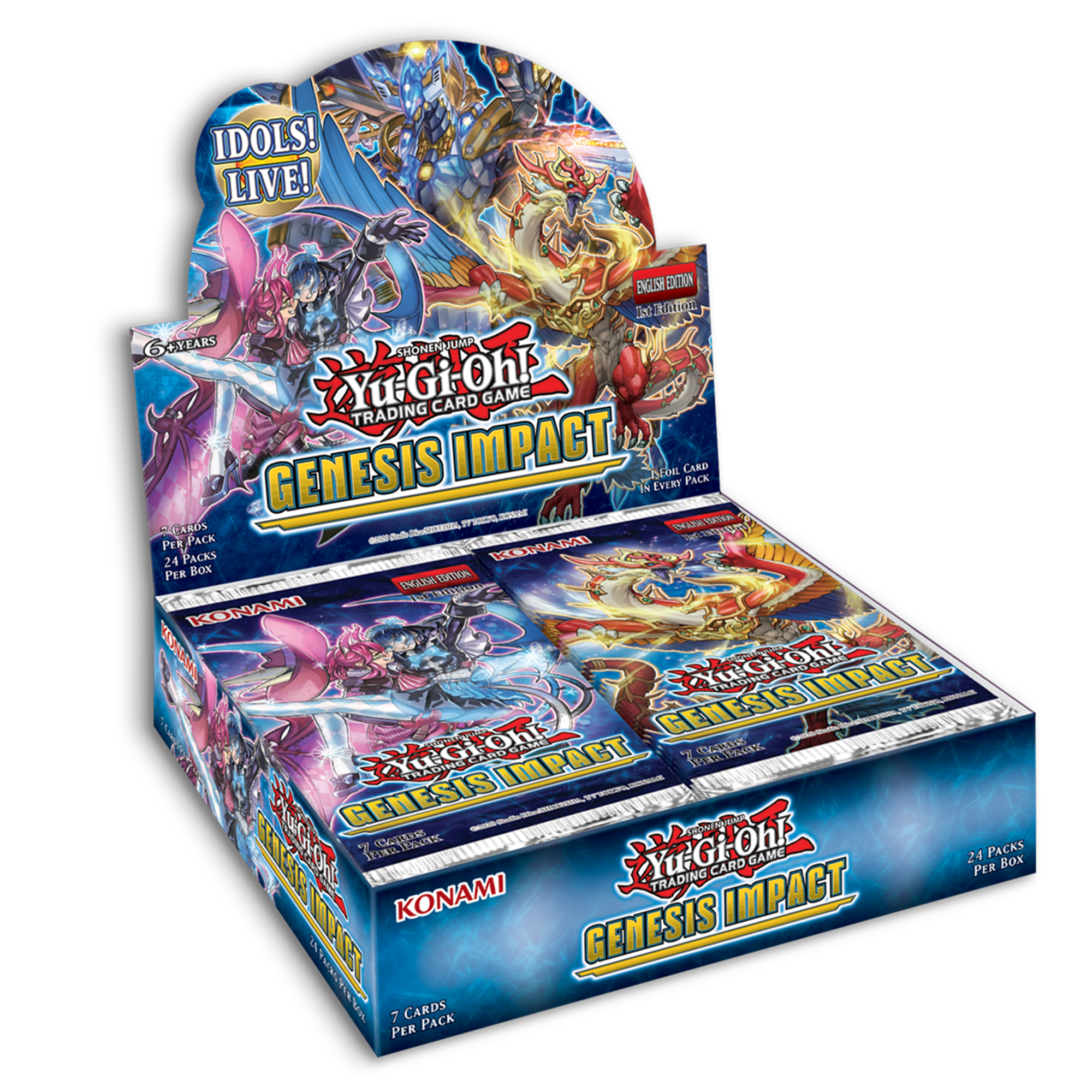 Yu-Gi-Oh! TCG Genesis Impact Booster Display (24ct)