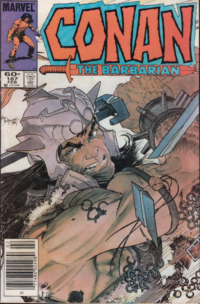 Conan The Barbarian #167 [Newsstand]-Very Good (3.5 – 5)