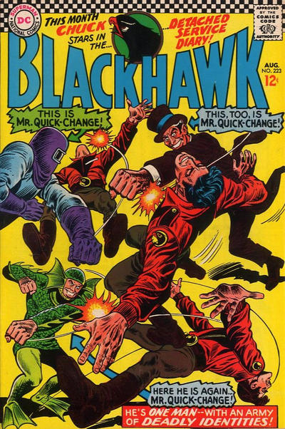 Blackhawk #223-Very Good (3.5 – 5)