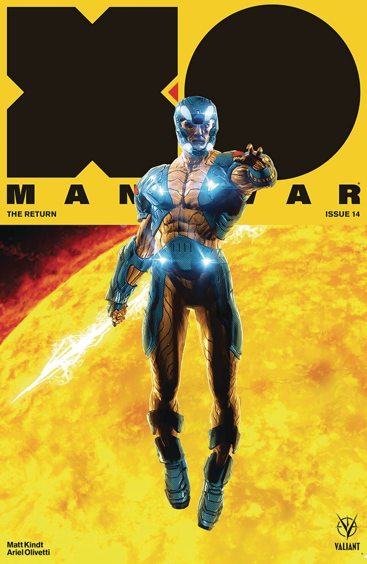 X-O Manowar #14 Cover A Andrews (2017)