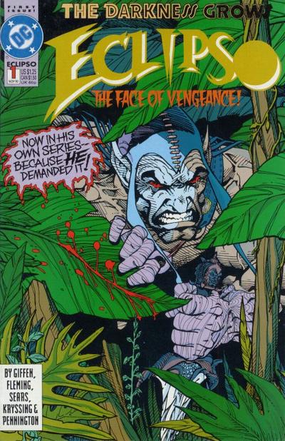 Eclipso #1-Near Mint (9.2 - 9.8) First Solo Series Featuring Eclipso