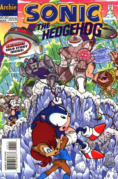 Sonic The Hedgehog #32 [Direct Edition]-Very Fine (7.5 – 9)