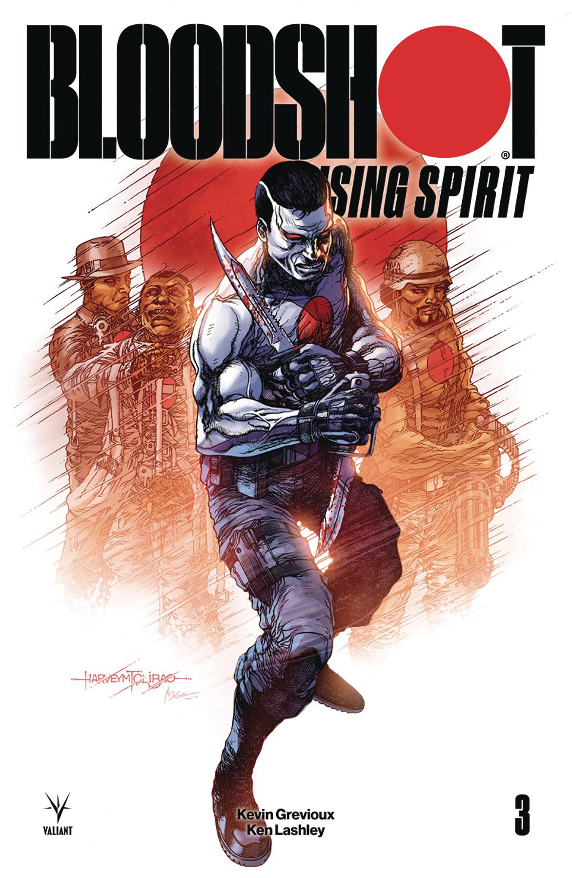 Bloodshot Rising Spirit #3 Cover B Tolibao