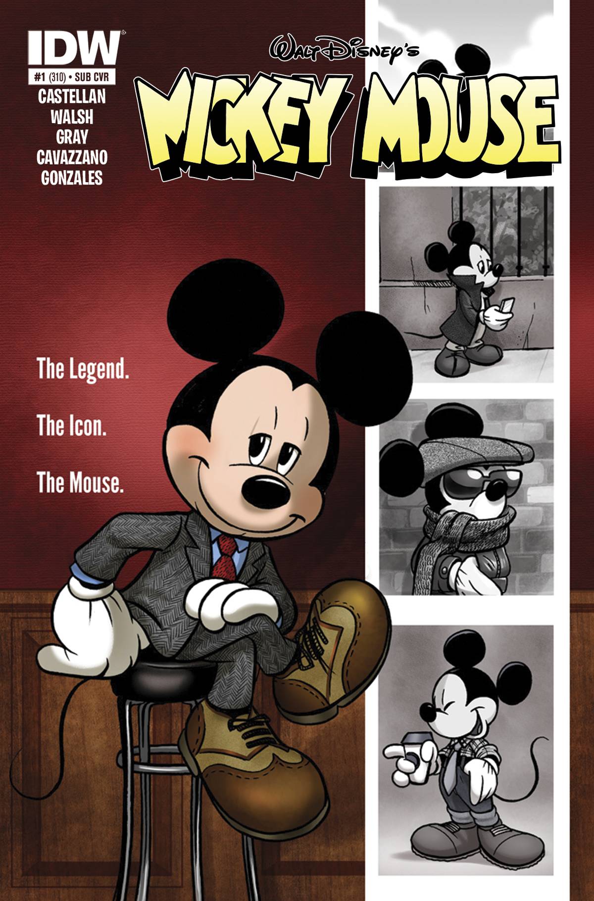 Mickey Mouse #1 Subscription Variant