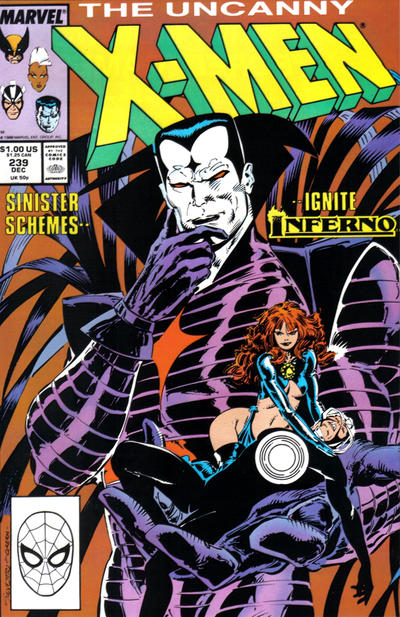 The Uncanny X-Men #239 [Direct]-Near Mint (9.2 - 9.8)