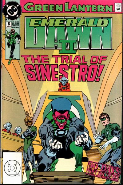 Green Lantern: Emerald Dawn II #6 [Direct]-Fine (5.5 – 7)