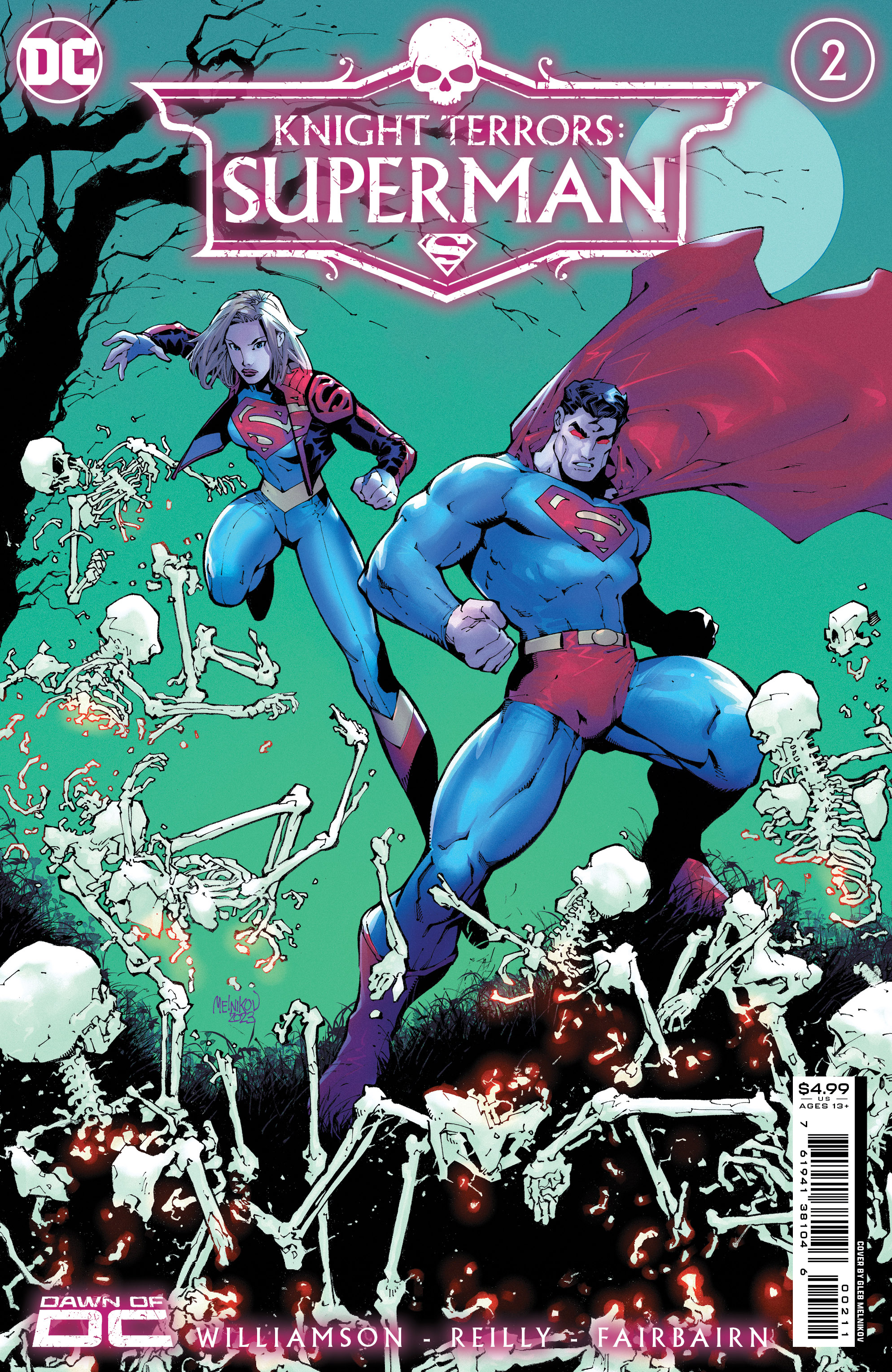 Superman #5.2 Knight Terrors #2 Cover A Gleb Melnikov (Of 2)
