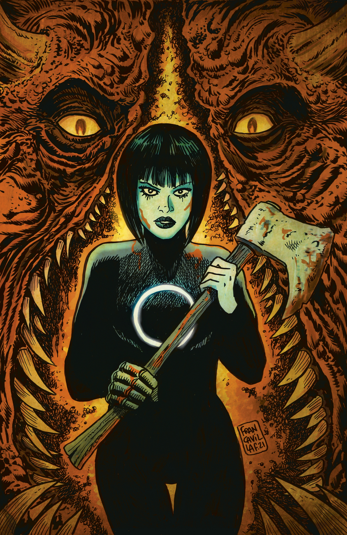 We Have Demons #3 Cover B Francavilla (Mature) (Of 3)