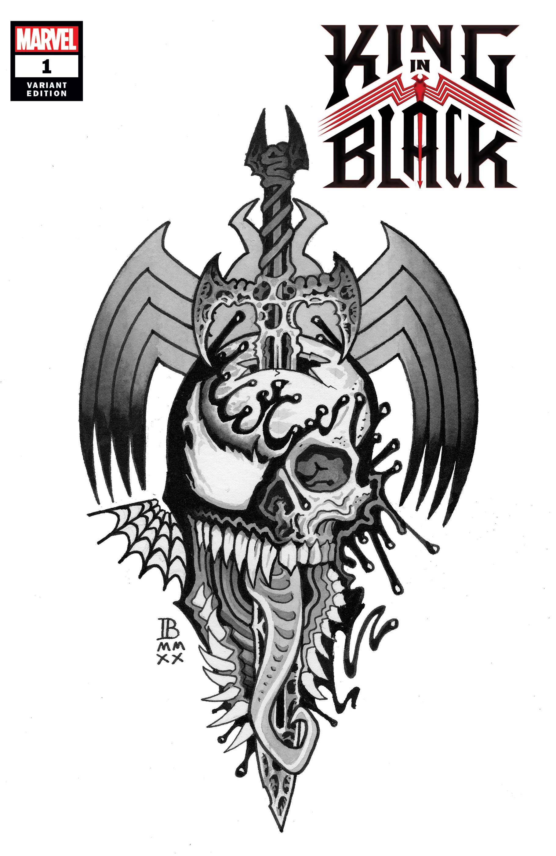 King In Black #1 Bederman Tattoo Variant (Of 5)