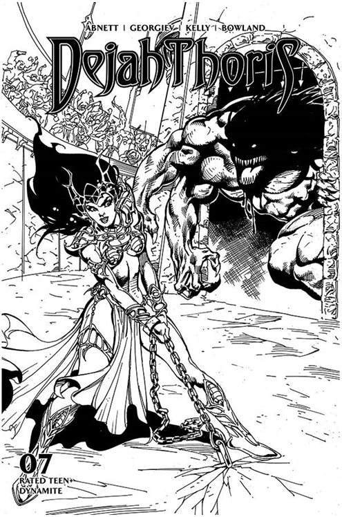 Dejah Thoris #7 7 Copy Castro Black & White Last Call Incentive (2019)