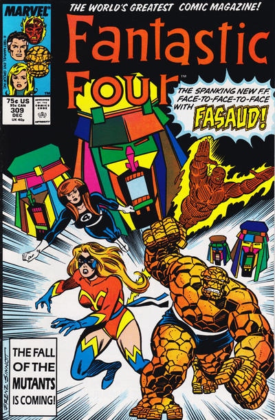 Fantastic Four #309 [Direct] - Fn/Vf