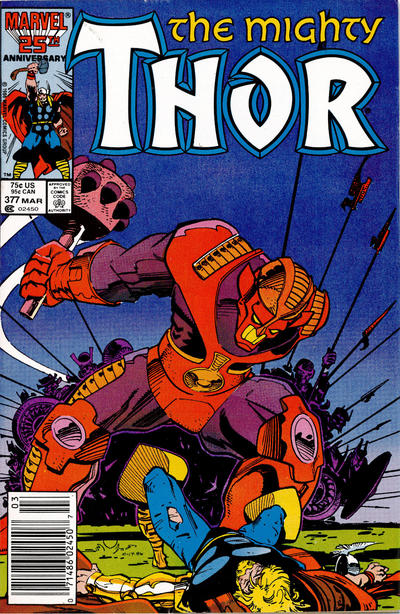 Thor #377 [Newsstand] - Fn 6.0