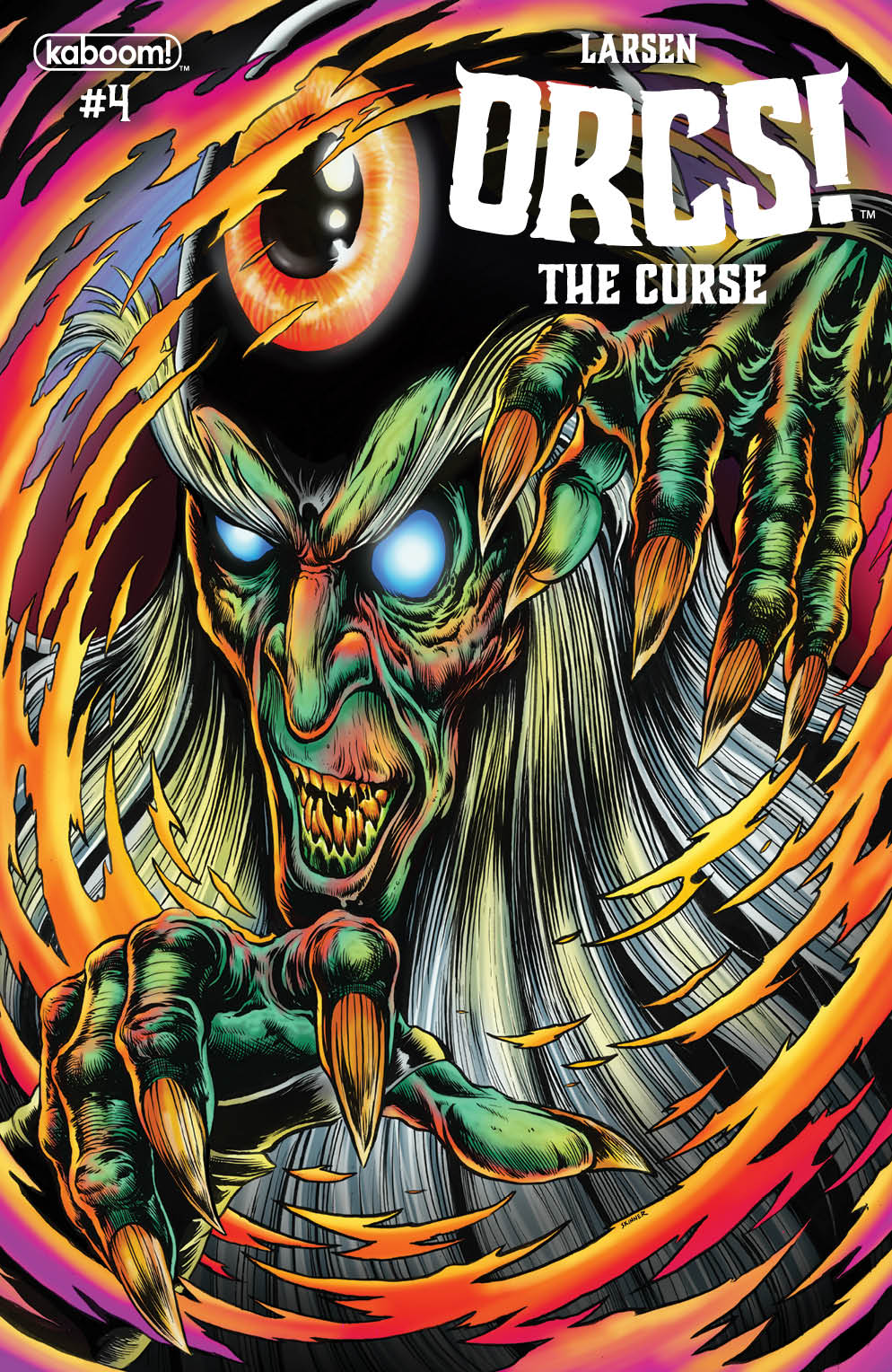Orcs The Curse #4 Cover B Skinner (Of 4)
