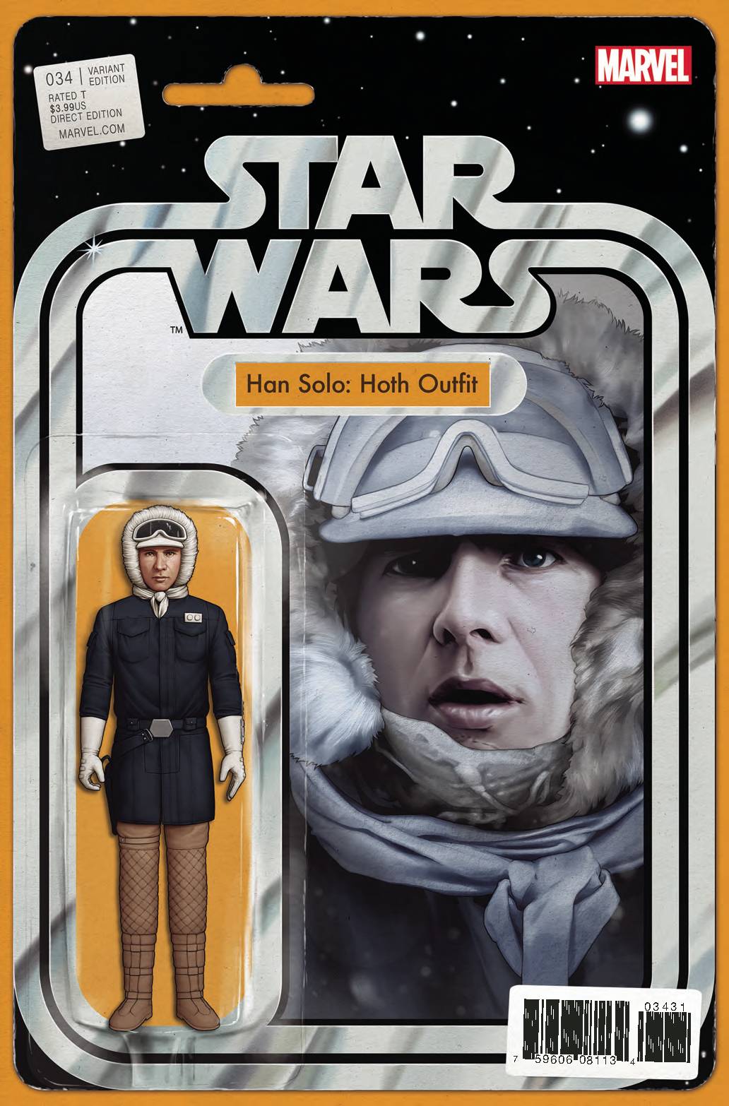 Star Wars #34 Christopher Action Figure Variant (2015)