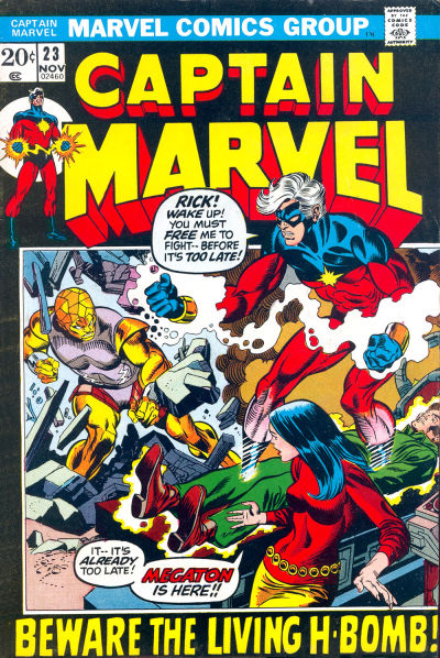 Captain Marvel #23-Very Fine (7.5 – 9)