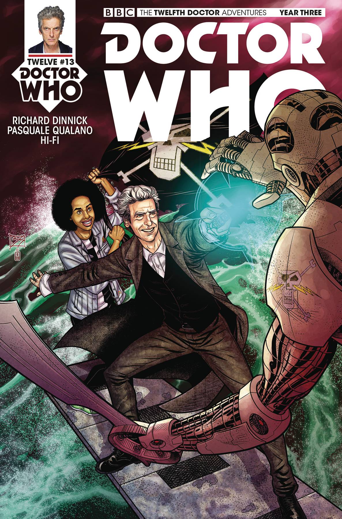 Doctor Who 12th Year Three #13 Cover A Shedd