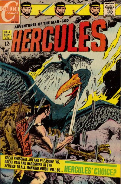 Hercules #6 - G-1.8 Top Right Cover of Cover Missing