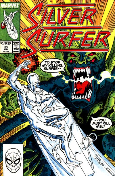 Silver Surfer #23 [Direct]-Very Fine