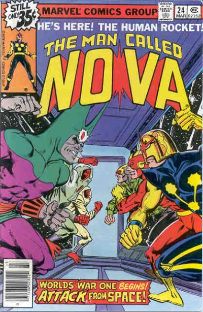 The Man Called Nova #24-Very Fine 