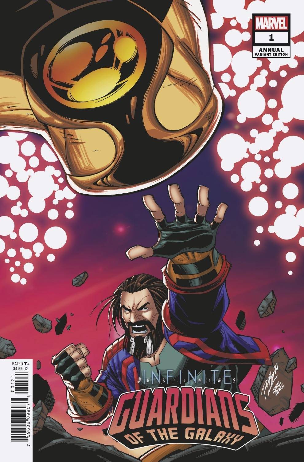 Guardians of the Galaxy Annual #1 Connecting Variant Infinite Destinies