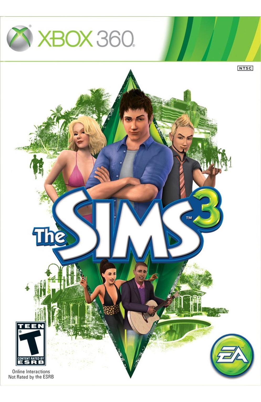 Xbox 360 Xb360 The Sims 3