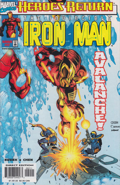 Iron Man #2 [Direct Edition]-Near Mint (9.2 - 9.8)