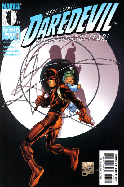 Daredevil #5 (1998) [Direct Edition]-Fine (5.5 – 7)