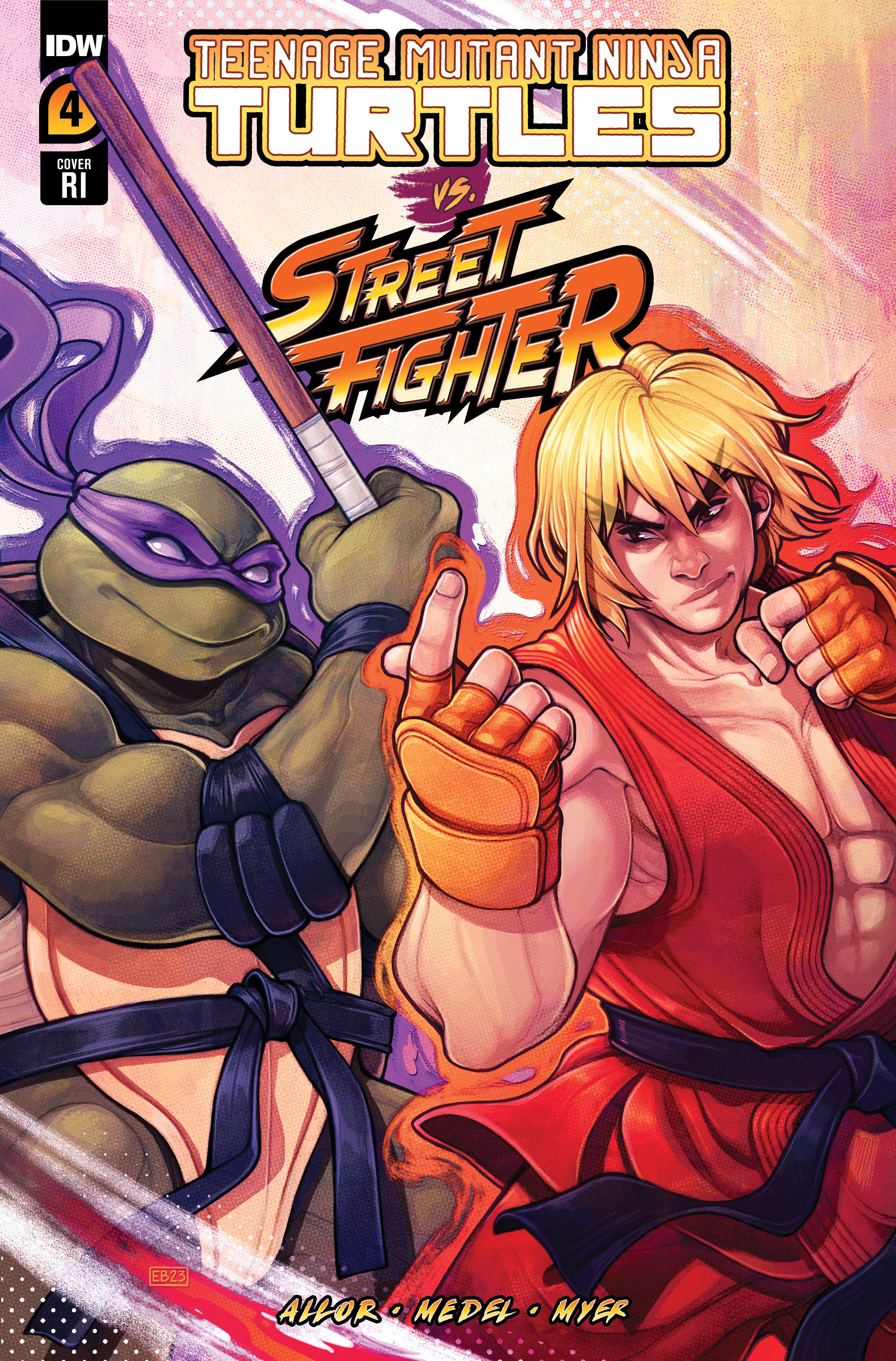 Teenage Mutant Ninja Turtles Vs. Street Fighter #4 Beals 1 for 50 Incentive