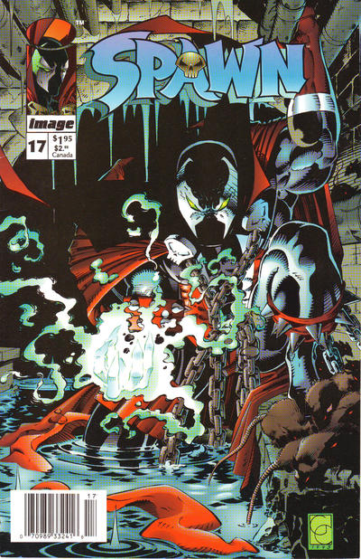 Spawn #17 [Newsstand]-Very Fine