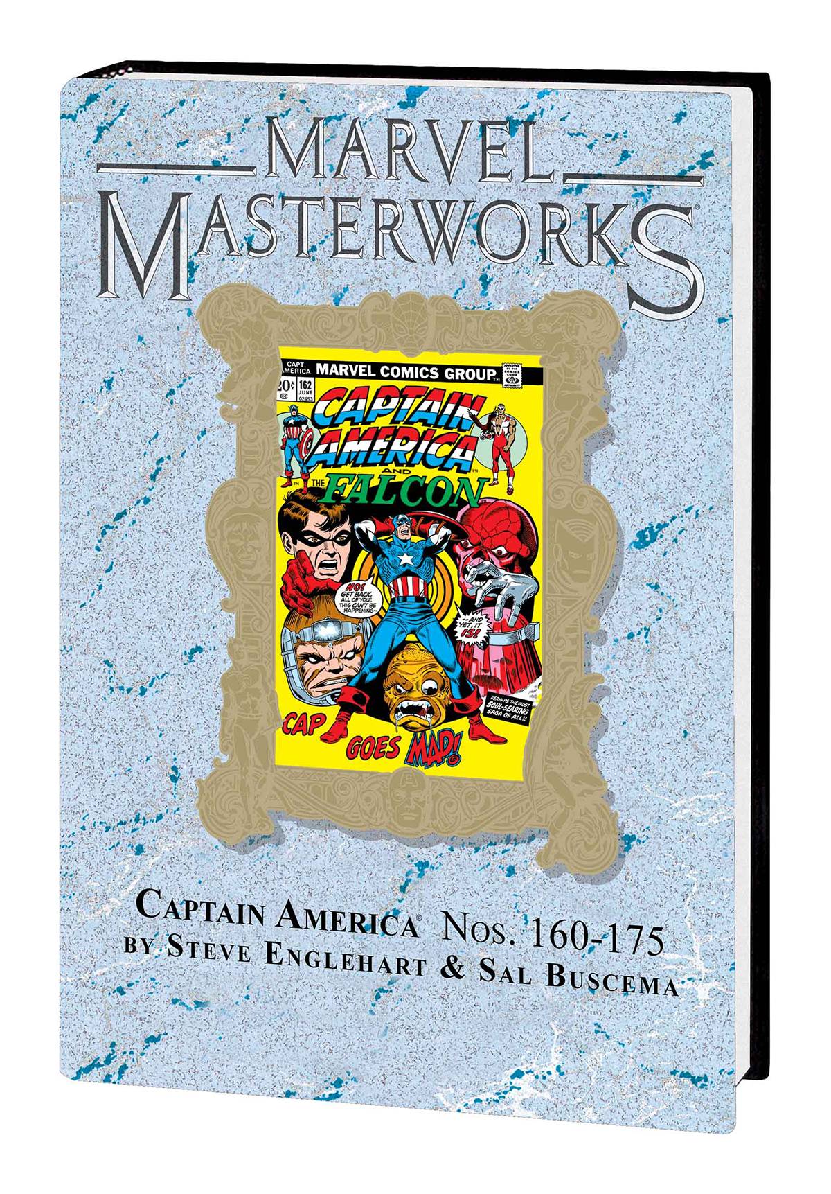 Marvel Masterworks Captain America Hardcover Volume 8 Direct Market Variant Edition 231