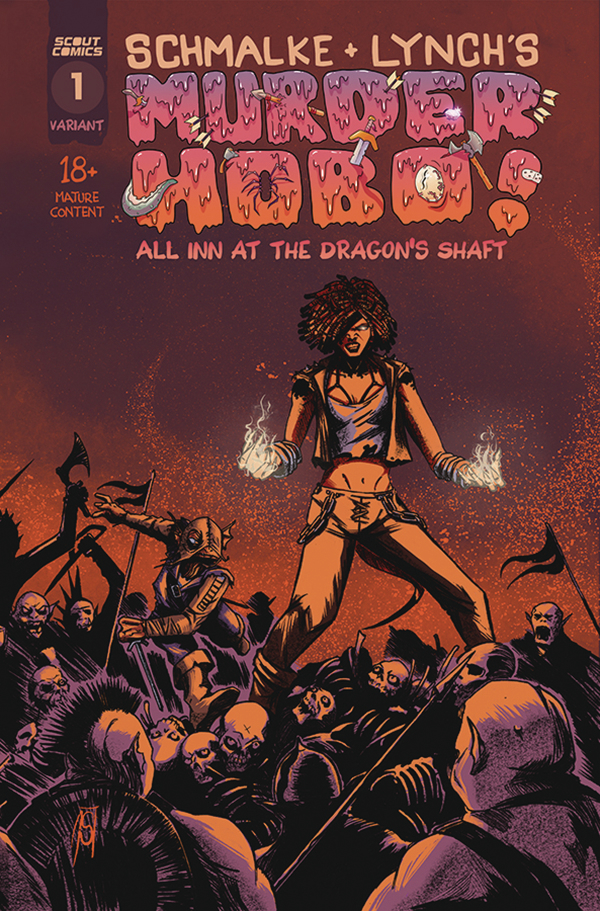 Murder Hobo All Inn At Dragons Shaft #1 10 Copy Unlocked Cover B (Mature)