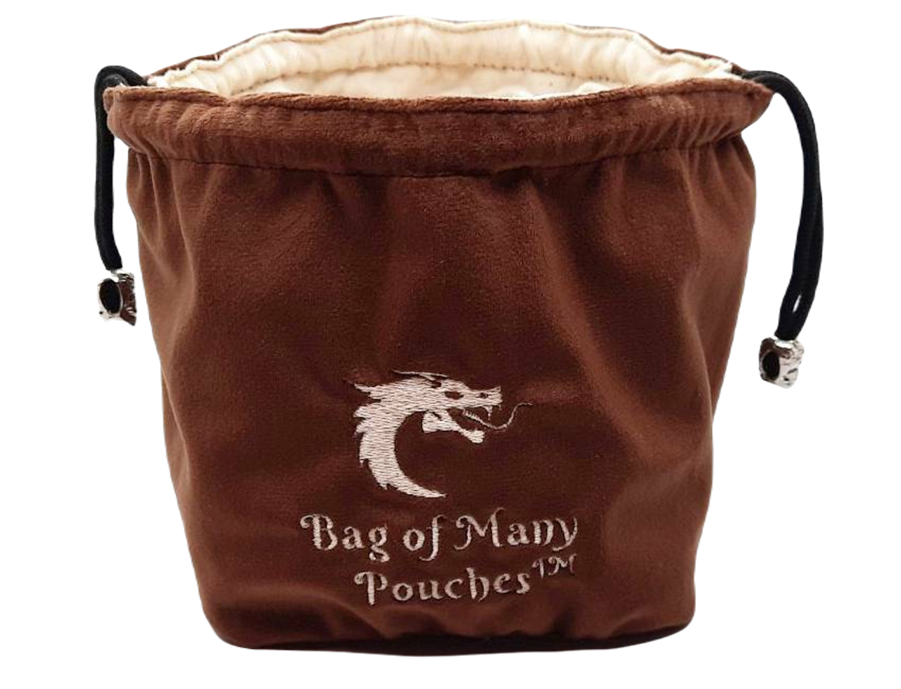 Bag of Many Pouches RPG Dnd Dice Bag Brown