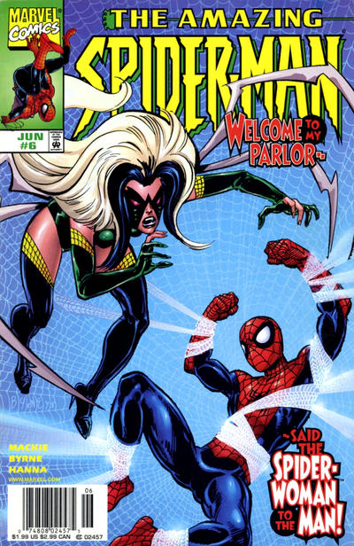 The Amazing Spider-Man #6 [Newsstand]-Fine (5.5 – 7)