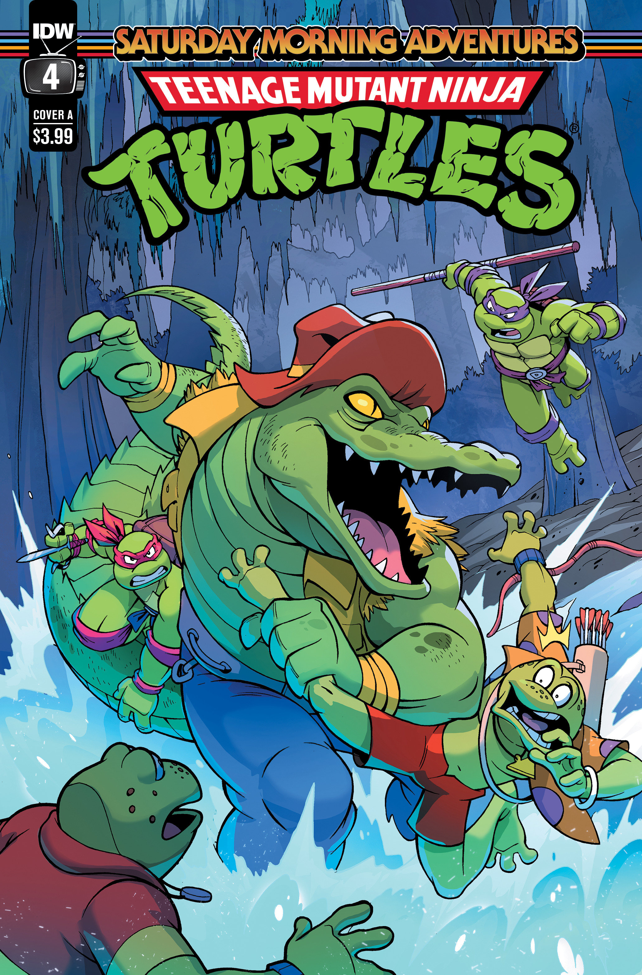 Teenage Mutant Ninja Turtles Saturday Morning Adventures Continued! #4 Cover A Lawrence