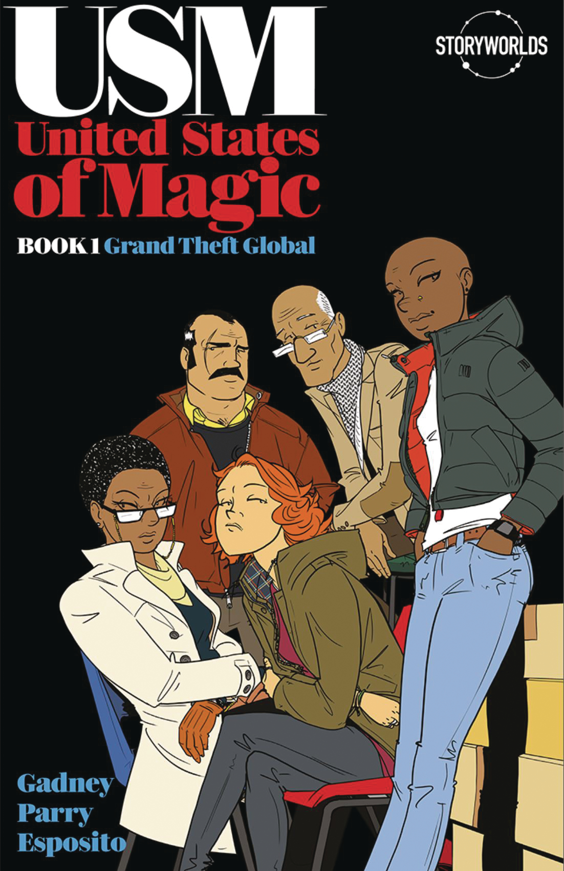 United States of Magic Graphic Novel Book 1 Grand Theft Global