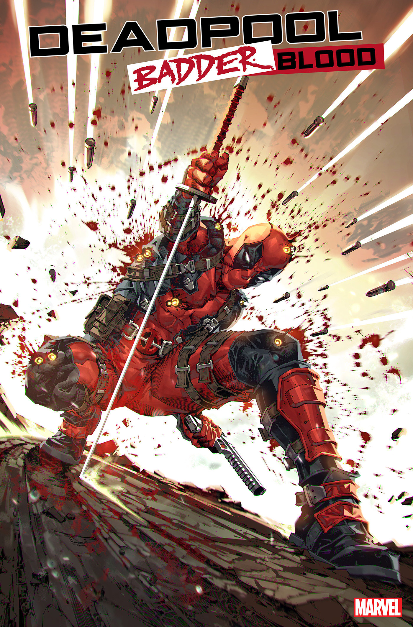 Deadpool: Badder Blood #1 1 for 25 Incentive Kael Ngu Variant